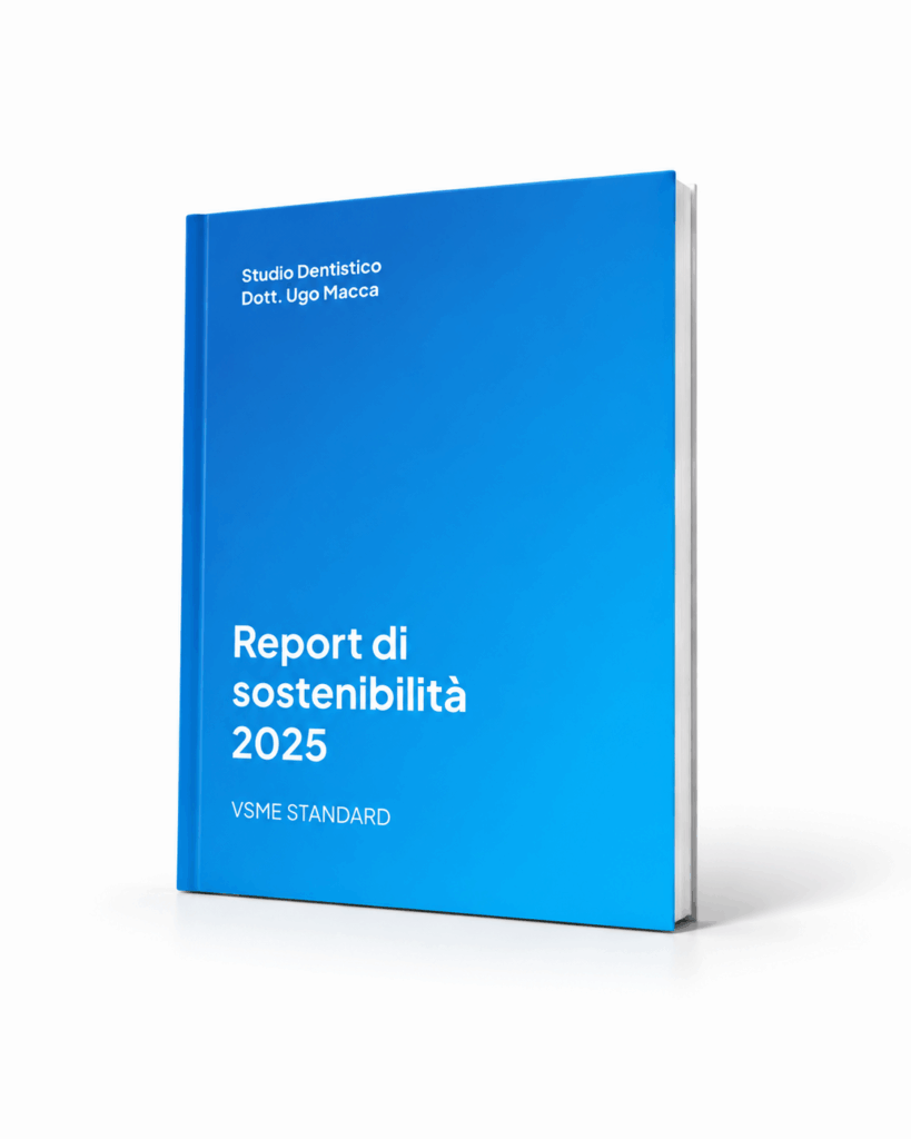 Report di sostenibilità 2025 - Studio dentistico Ugo Macca